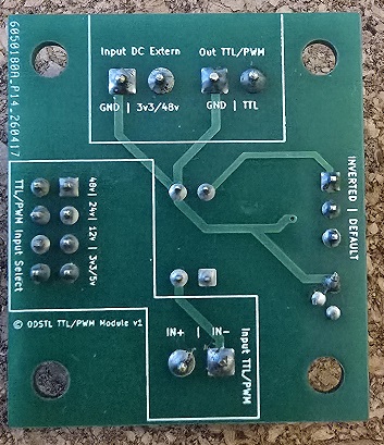 Adapter installed
